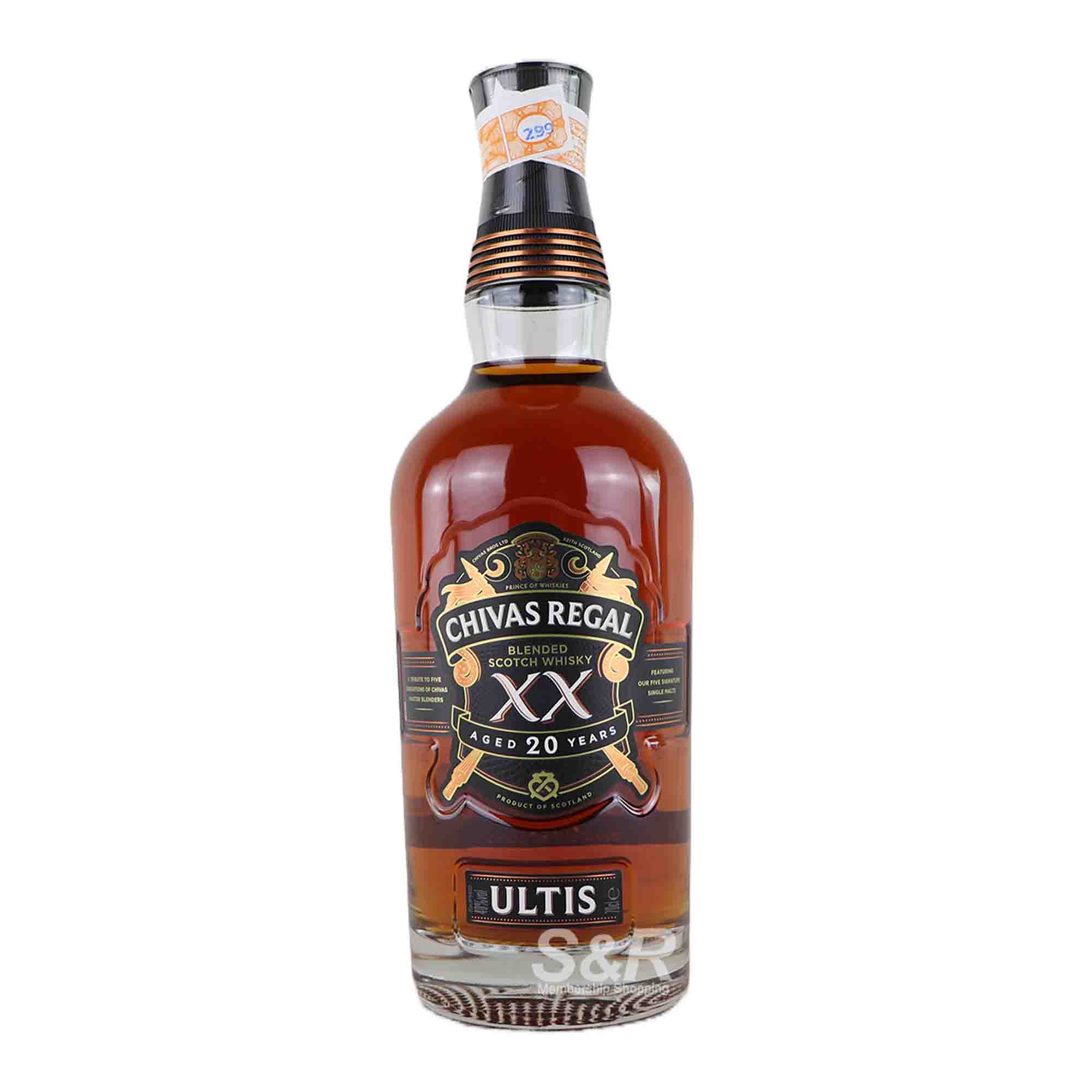 Chivas Ultis XX Aged 20 Years Blended Scotch Whisky 700mL